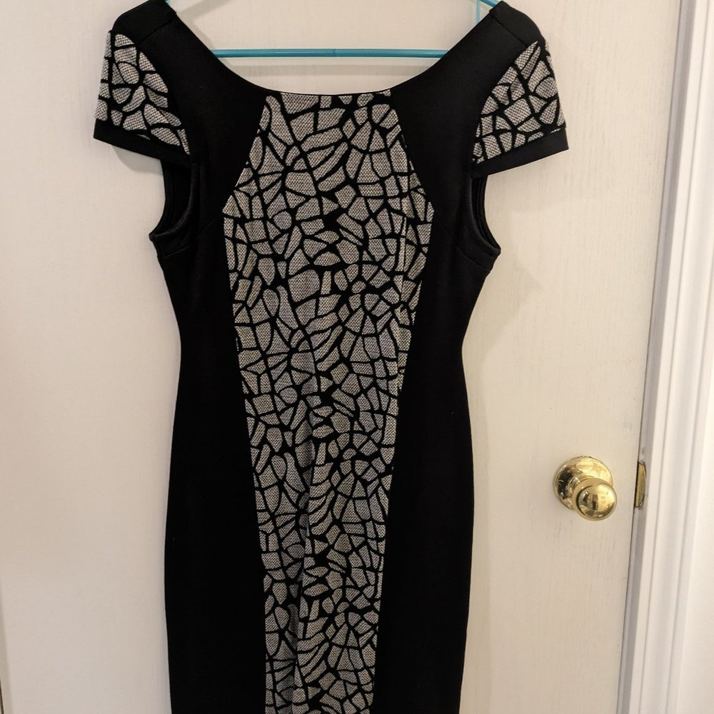 Collective Concepts Black Mini Dress - Size M